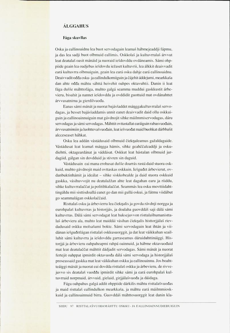 Skann 99 av Det samiske læreplanverket 1997 (L97S)