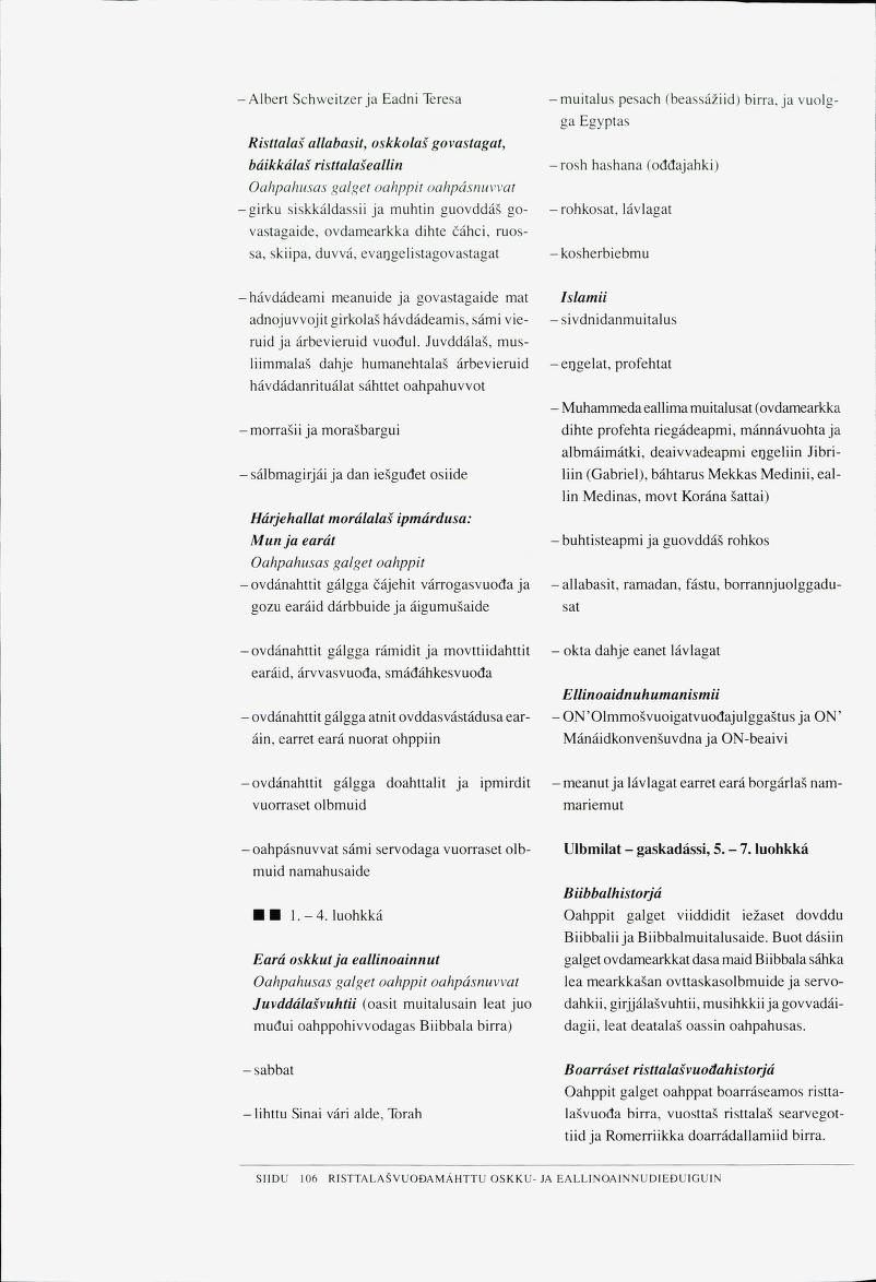 Skann 108 av Det samiske læreplanverket 1997 (L97S)