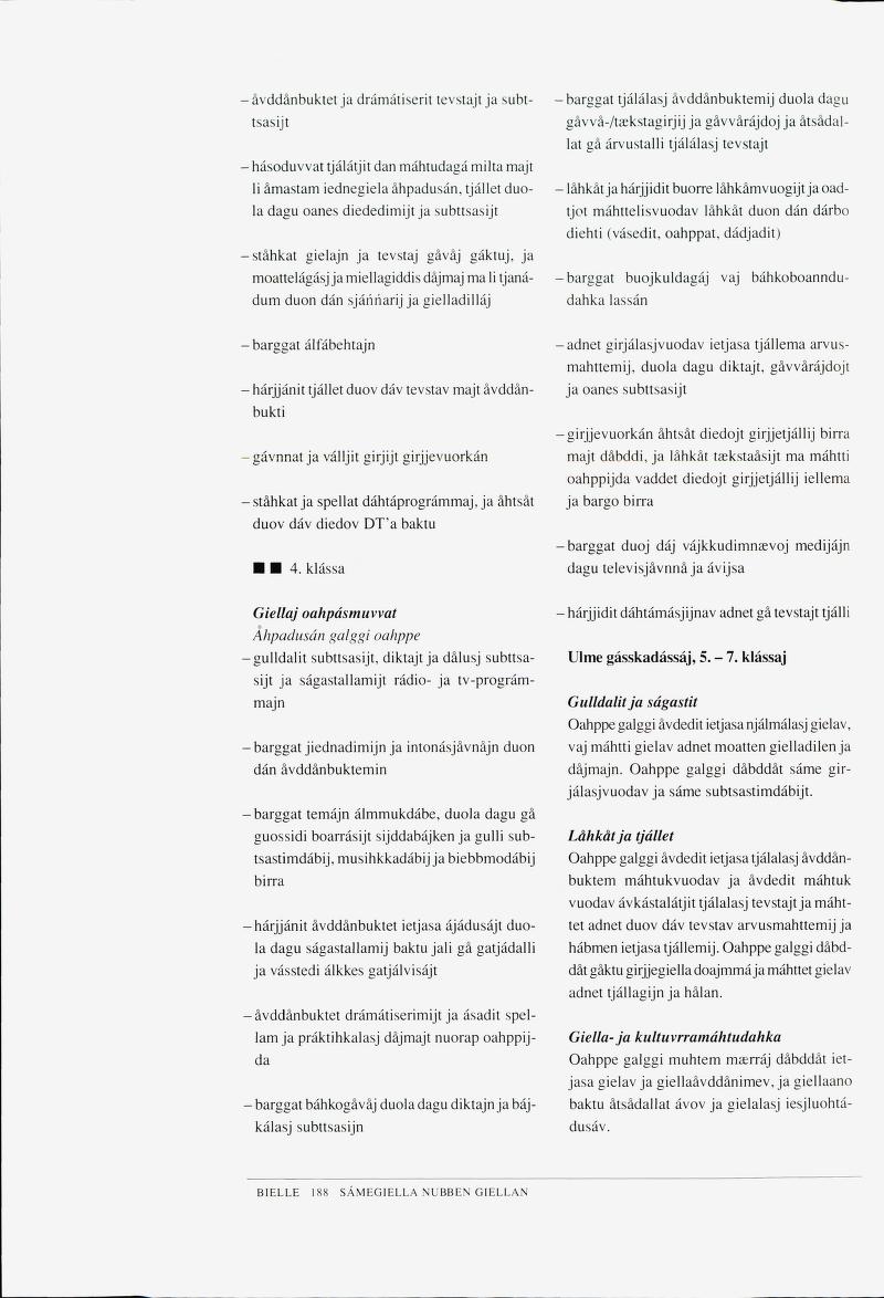 Skann 190 av Det samiske læreplanverket 1997 (L97S)