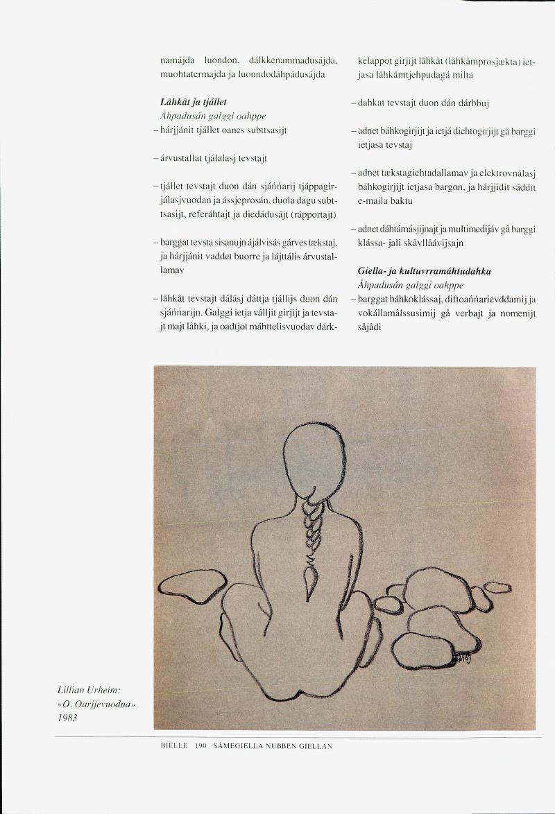 Skann 192 av Det samiske læreplanverket 1997 (L97S)