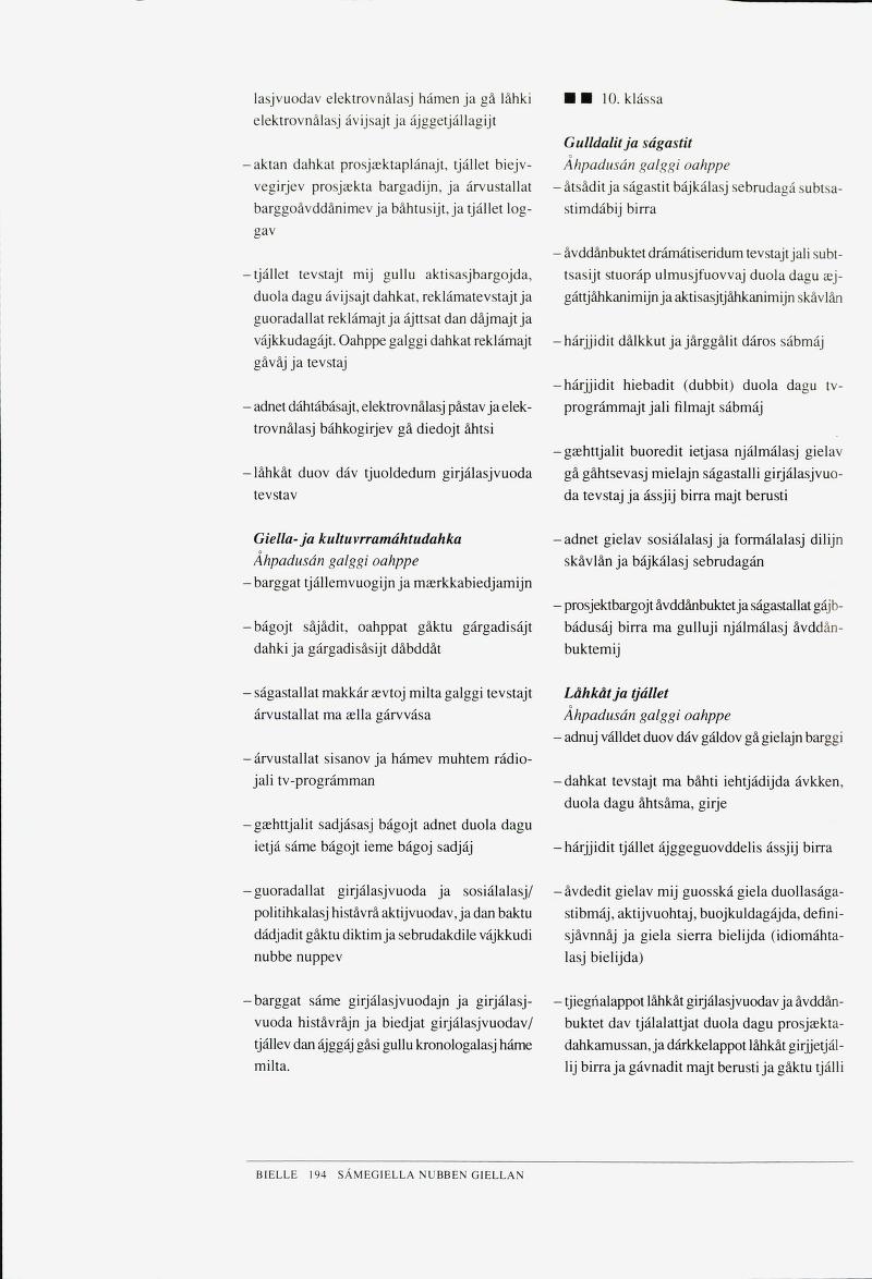 Skann 196 av Det samiske læreplanverket 1997 (L97S)