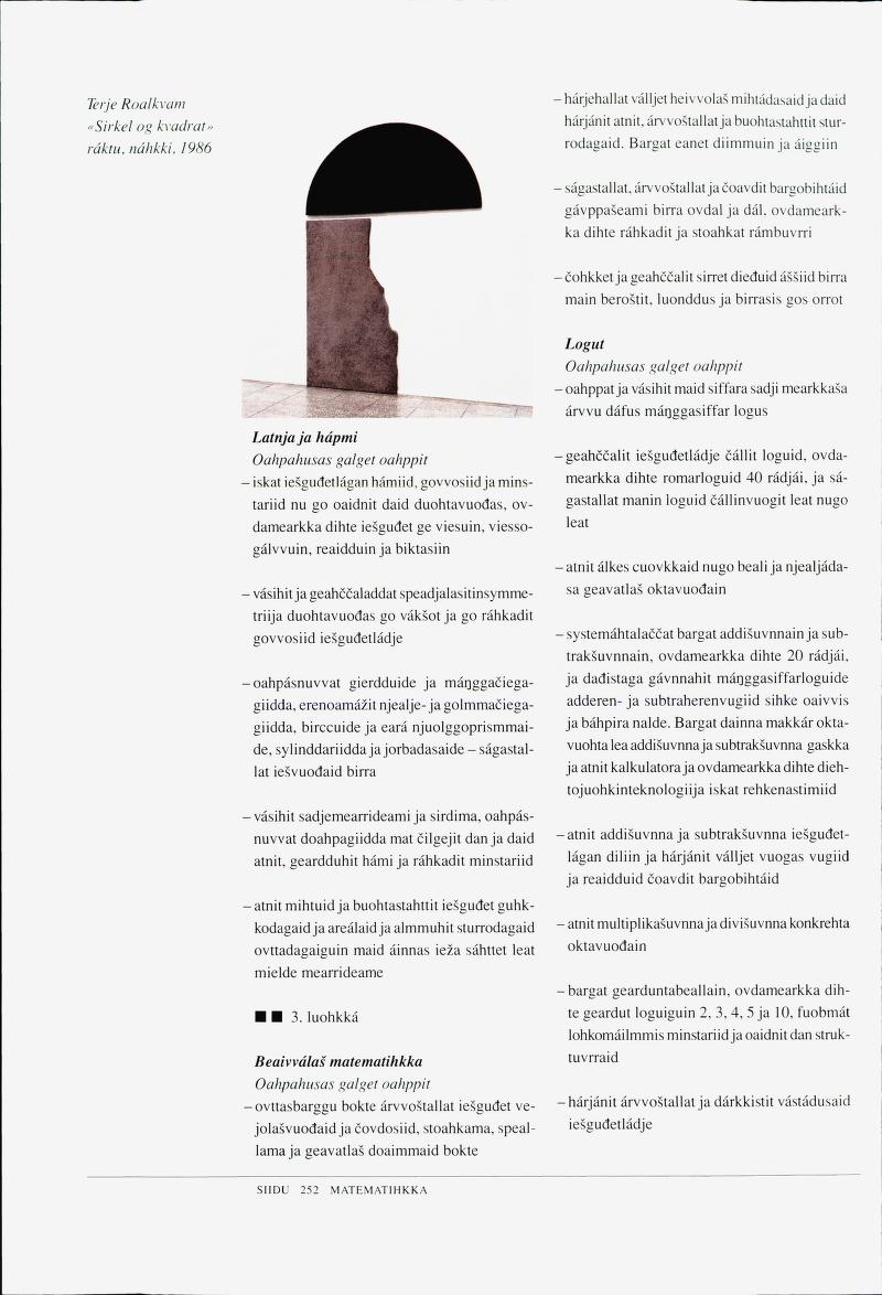 Skann 254 av Det samiske læreplanverket 1997 (L97S)