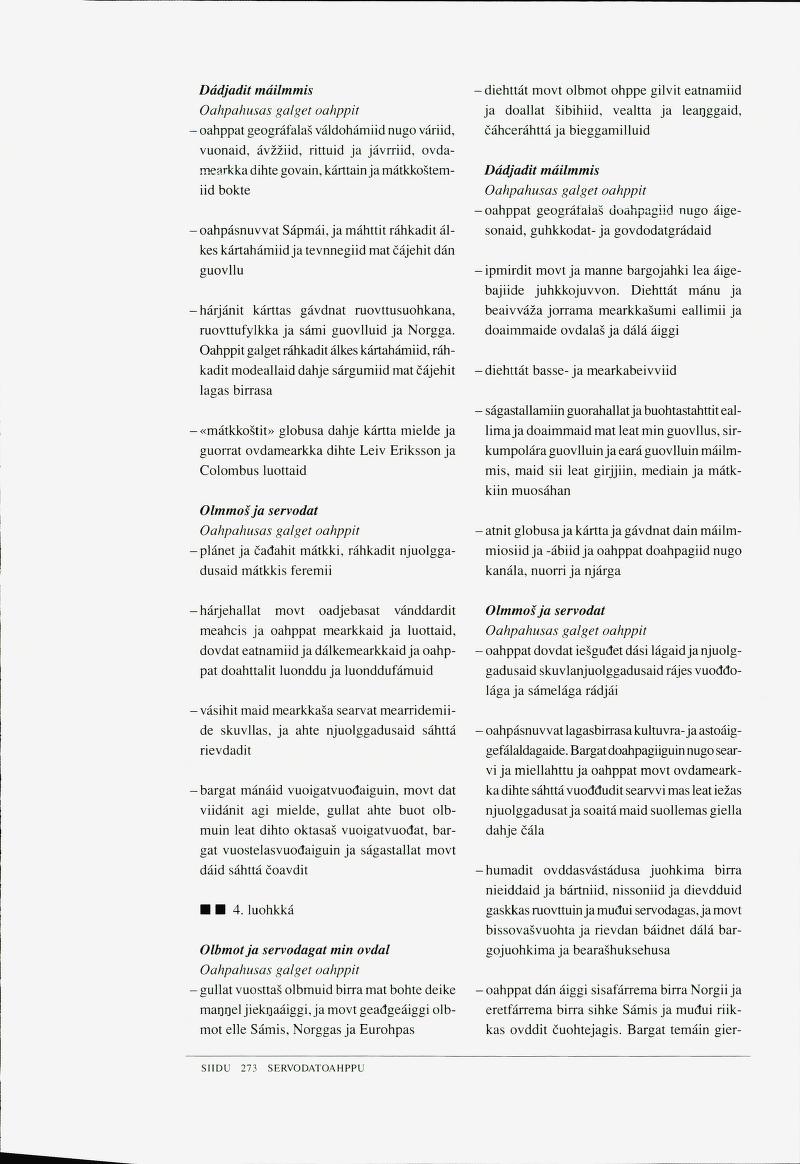 Skann 275 av Det samiske læreplanverket 1997 (L97S)