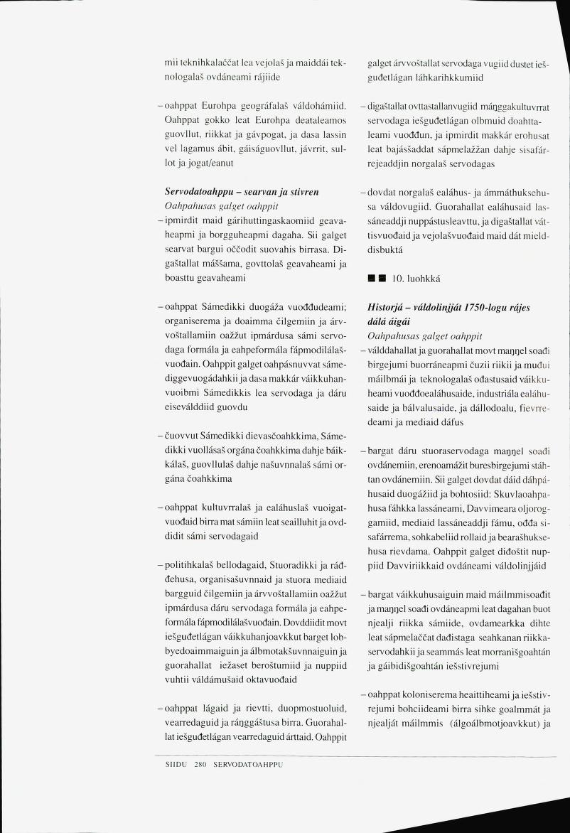 Skann 282 av Det samiske læreplanverket 1997 (L97S)
