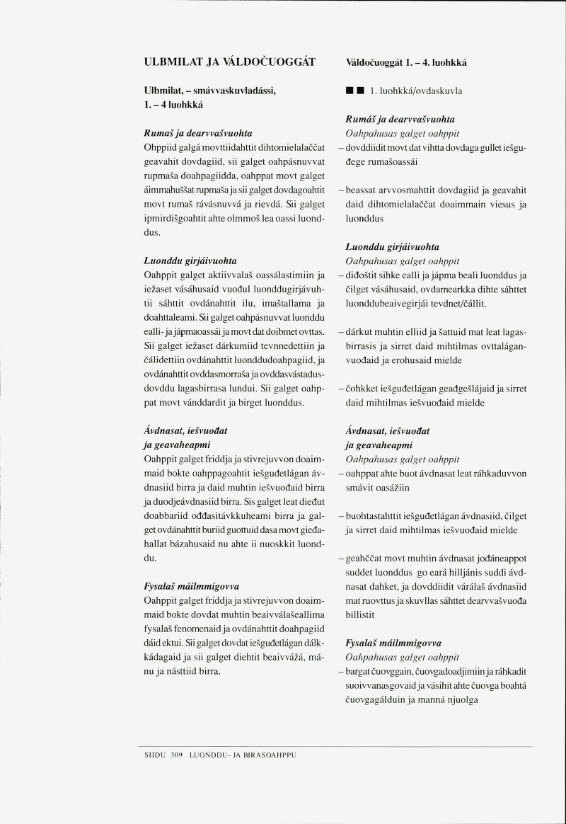 Skann 311 av Det samiske læreplanverket 1997 (L97S)