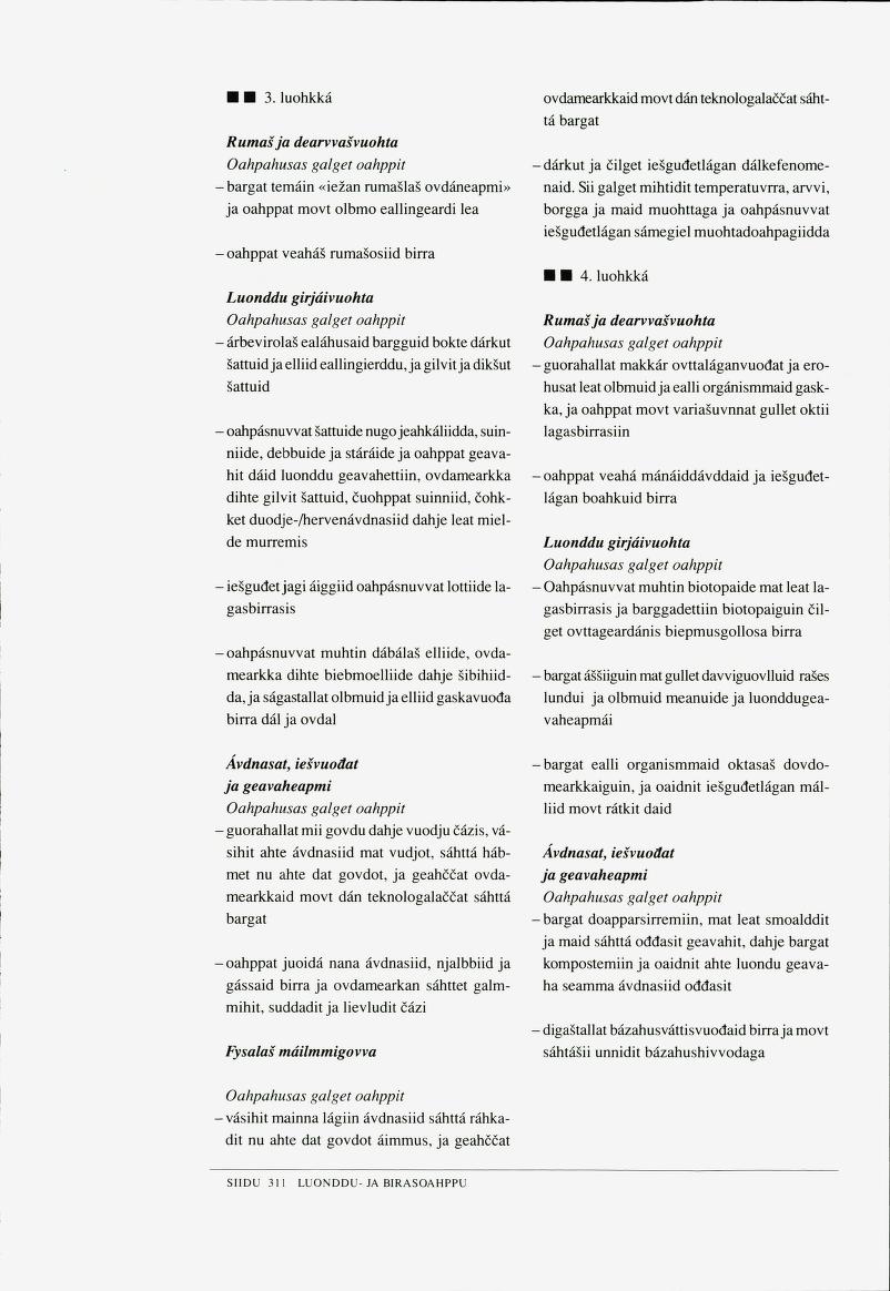 Skann 313 av Det samiske læreplanverket 1997 (L97S)