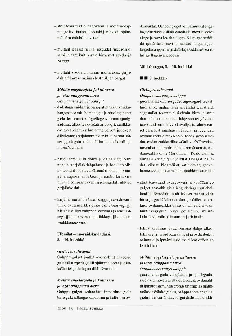 Skann 337 av Det samiske læreplanverket 1997 (L97S)