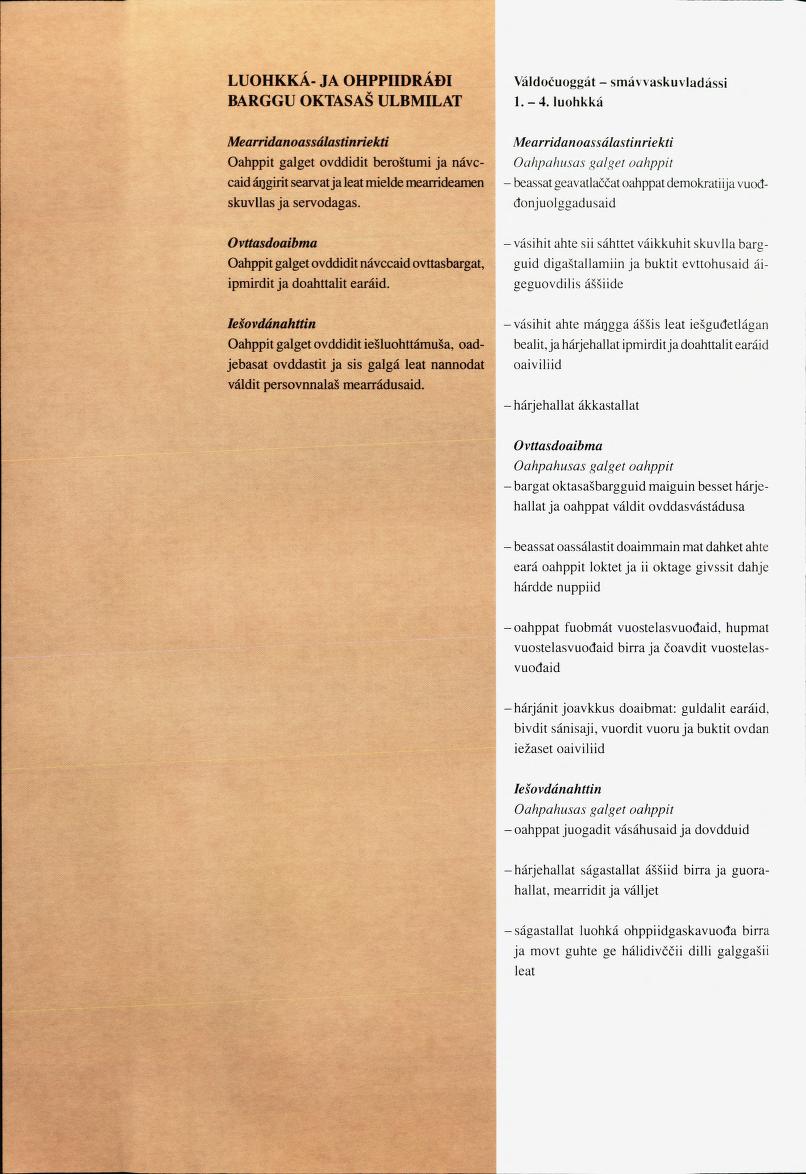 Skann 438 av Det samiske læreplanverket 1997 (L97S)