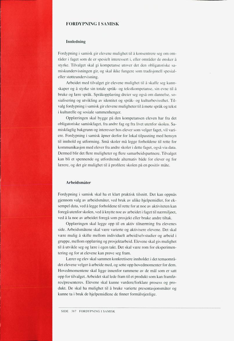 Skann 528 av Det samiske læreplanverket 1997 (L97S)