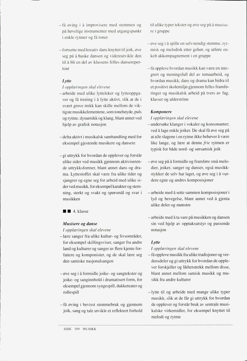 Skann 606 av Det samiske læreplanverket 1997 (L97S)