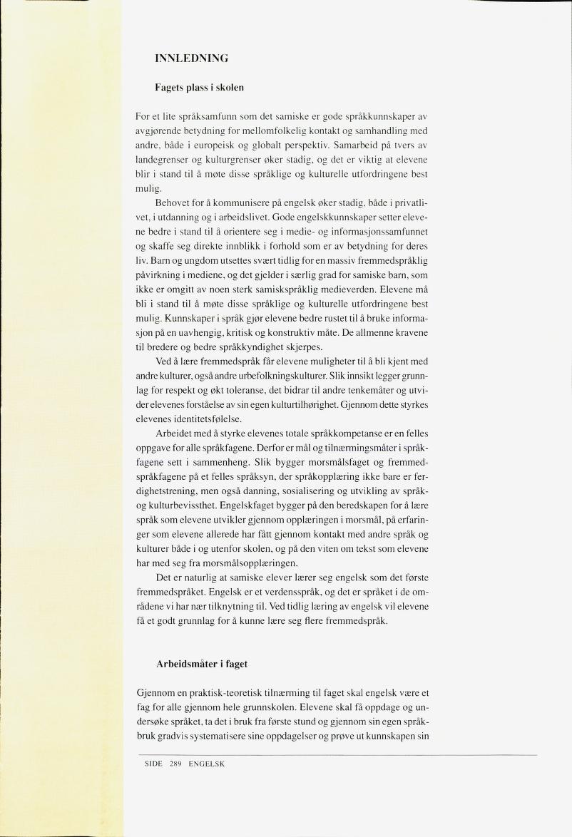 Skann 626 av Det samiske læreplanverket 1997 (L97S)
