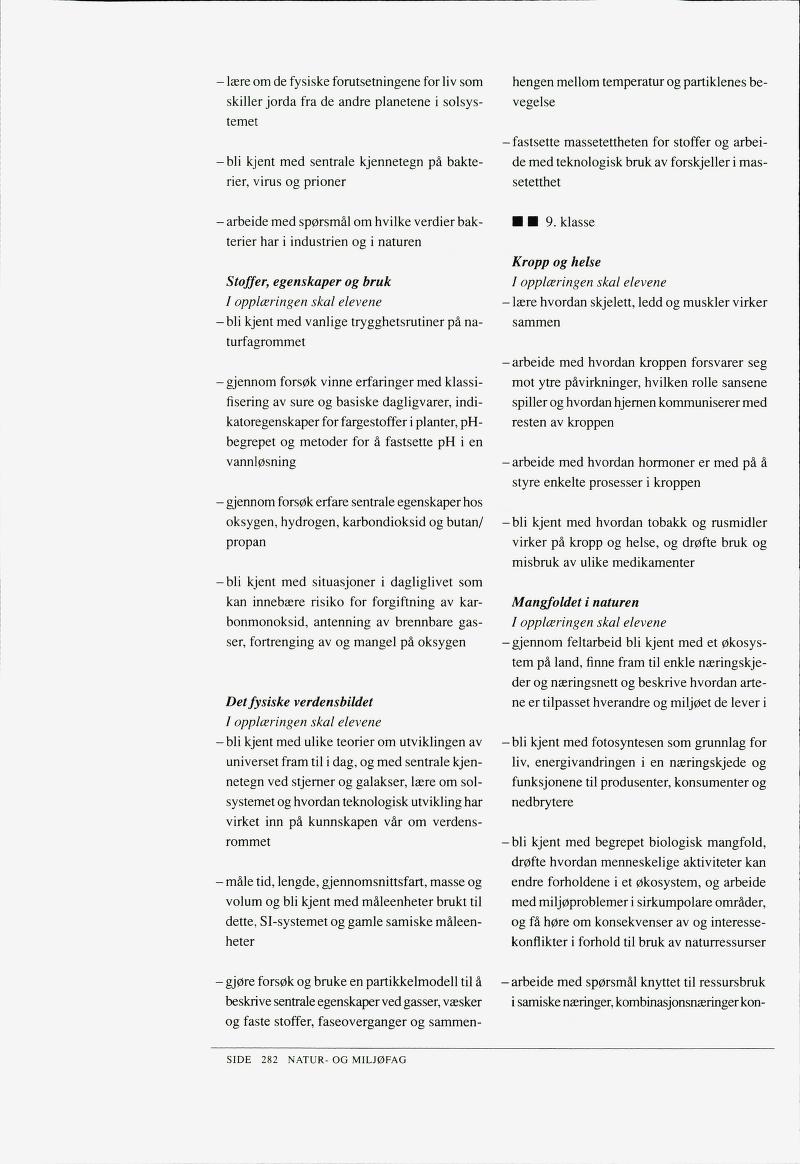 Skann 633 av Det samiske læreplanverket 1997 (L97S)