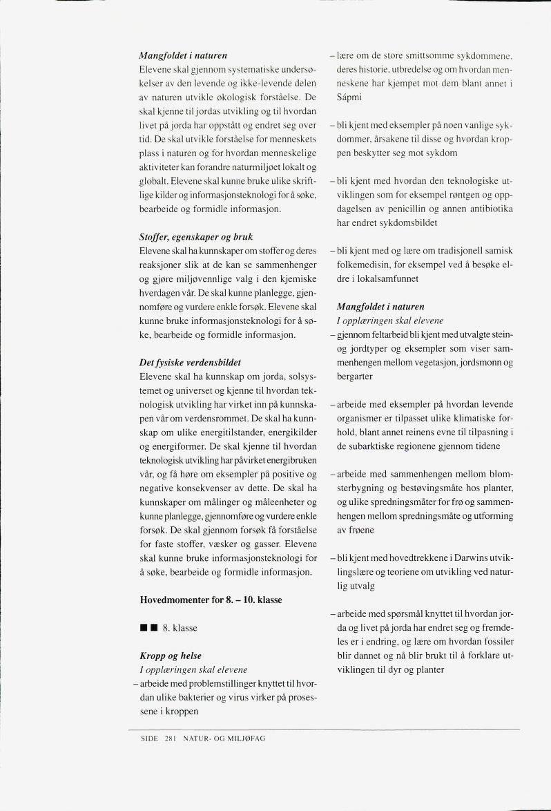 Skann 634 av Det samiske læreplanverket 1997 (L97S)