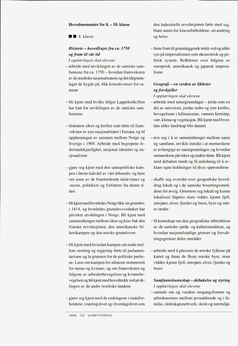 Skann 673 av Det samiske læreplanverket 1997 (L97S)