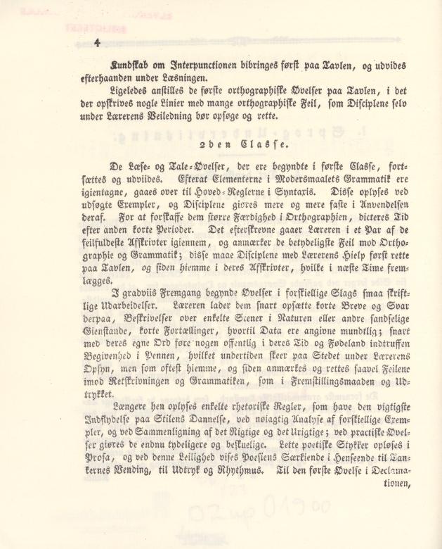 Skann 8 av Undervisningsplan for kathedralskolerne 1805