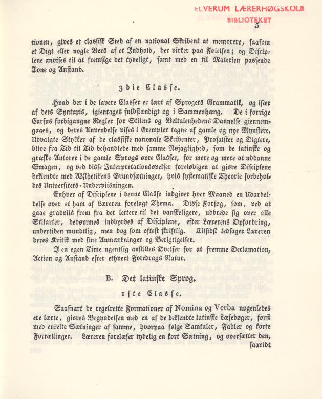 Skann 9 av Undervisningsplan for kathedralskolerne 1805