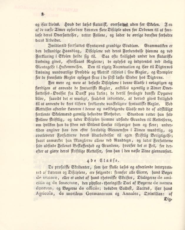 Skann 12 av Undervisningsplan for kathedralskolerne 1805