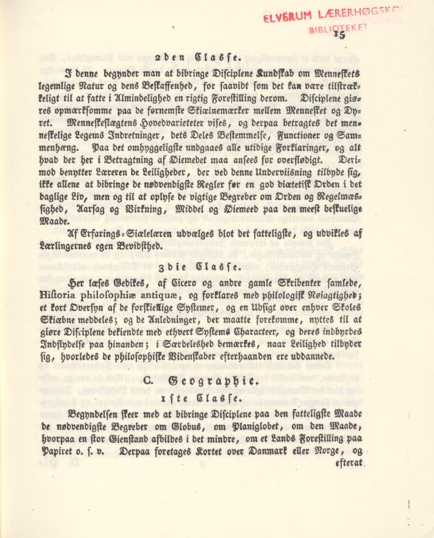 Skann 19 av Undervisningsplan for kathedralskolerne 1805