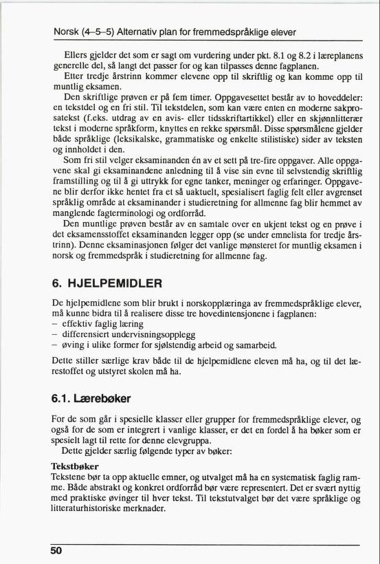 Skann 52 av R76 · Kjernefag, vgs · 1992 (6. utgåve)