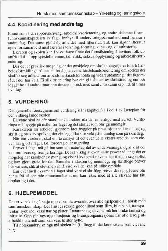 Skann 61 av R76 · Kjernefag, vgs · 1992 (6. utgåve)