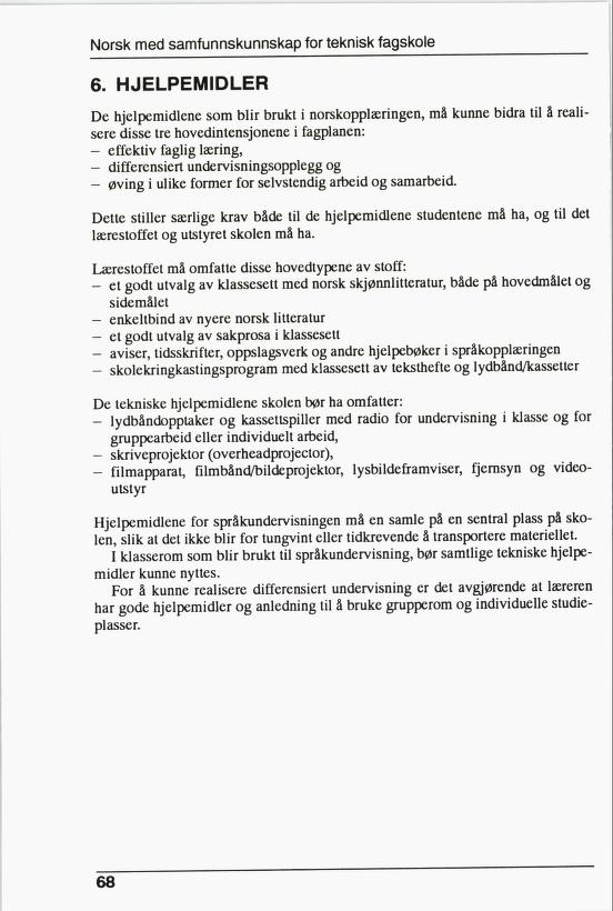 Skann 70 av R76 · Kjernefag, vgs · 1992 (6. utgåve)
