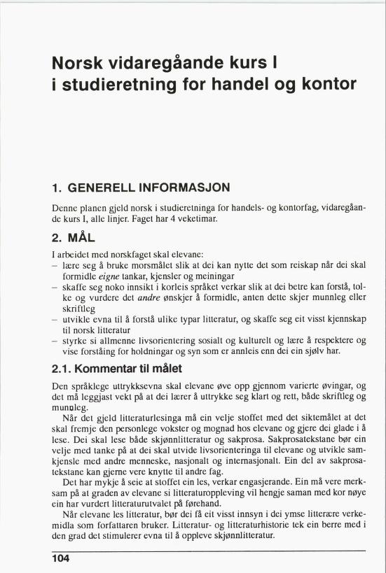 Skann 106 av R76 · Kjernefag, vgs · 1992 (6. utgåve)
