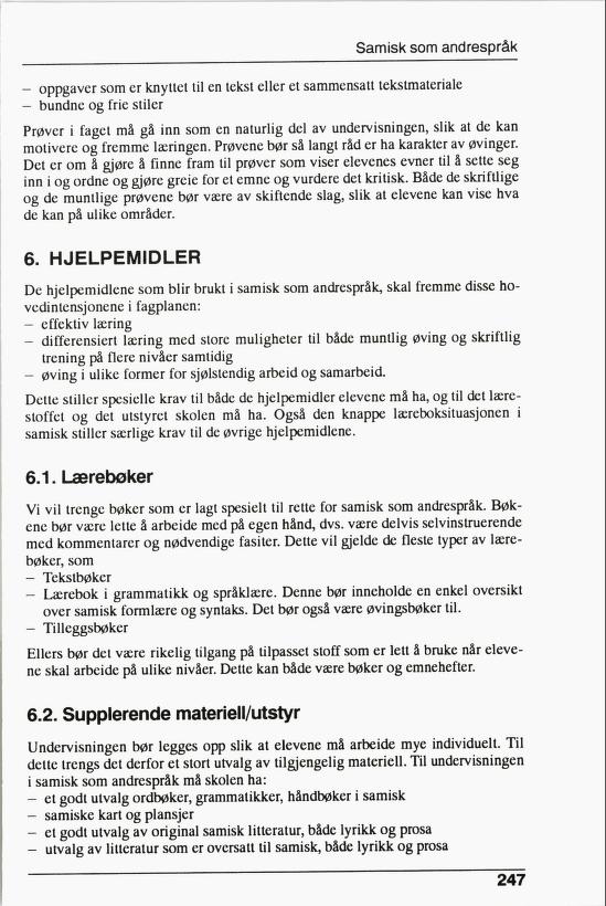 Skann 249 av R76 · Kjernefag, vgs · 1992 (6. utgåve)