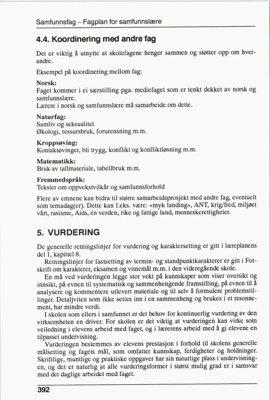 Skann 394 av R76 · Kjernefag, vgs · 1992 (6. utgåve)