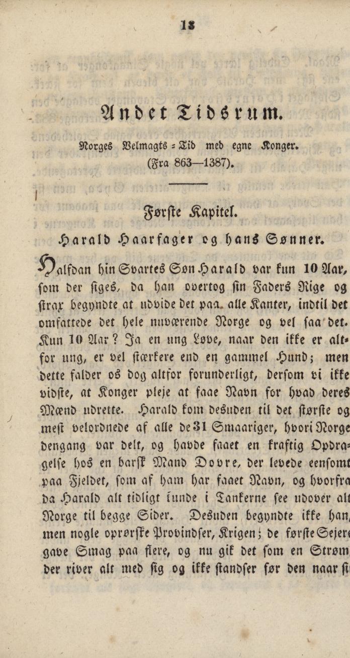 Skann 15 av Udtog af Norges Historie : Til Brug i Borger- og Almueskoler (1836)