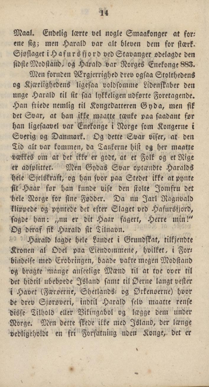 Skann 16 av Udtog af Norges Historie : Til Brug i Borger- og Almueskoler (1836)