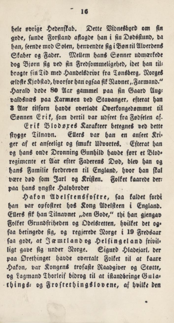 Skann 18 av Udtog af Norges Historie : Til Brug i Borger- og Almueskoler (1836)
