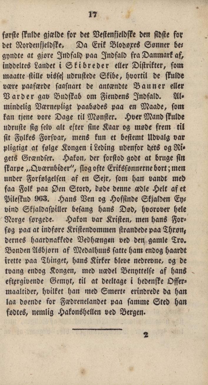 Skann 19 av Udtog af Norges Historie : Til Brug i Borger- og Almueskoler (1836)