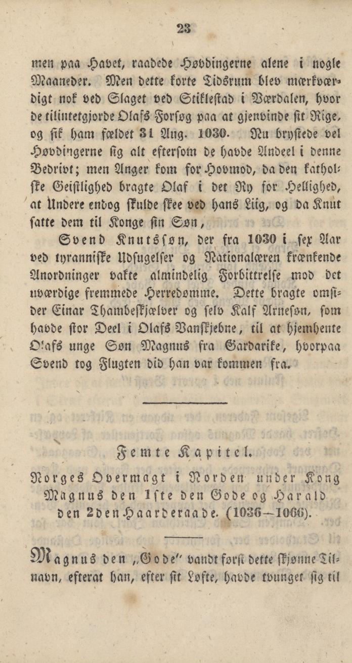 Skann 25 av Udtog af Norges Historie : Til Brug i Borger- og Almueskoler (1836)