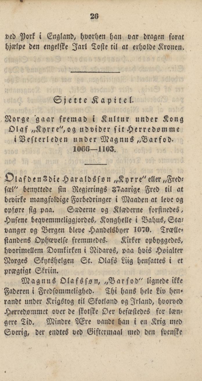 Skann 28 av Udtog af Norges Historie : Til Brug i Borger- og Almueskoler (1836)