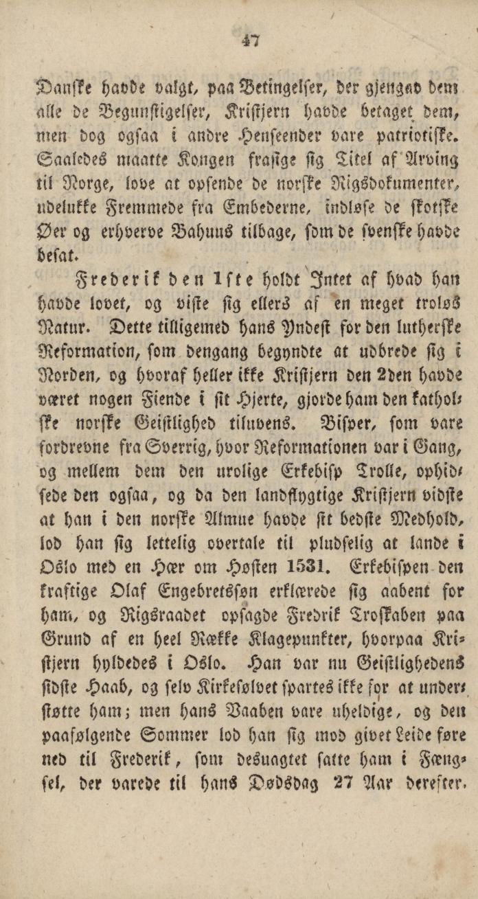 Skann 49 av Udtog af Norges Historie : Til Brug i Borger- og Almueskoler (1836)