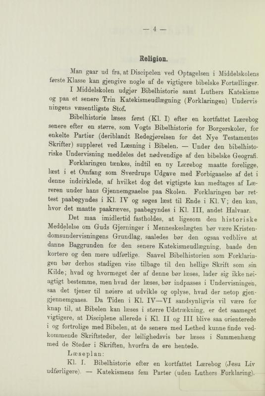 Skann 6 av Undervisningsplan for middelskolerne og gymnasierne 1885