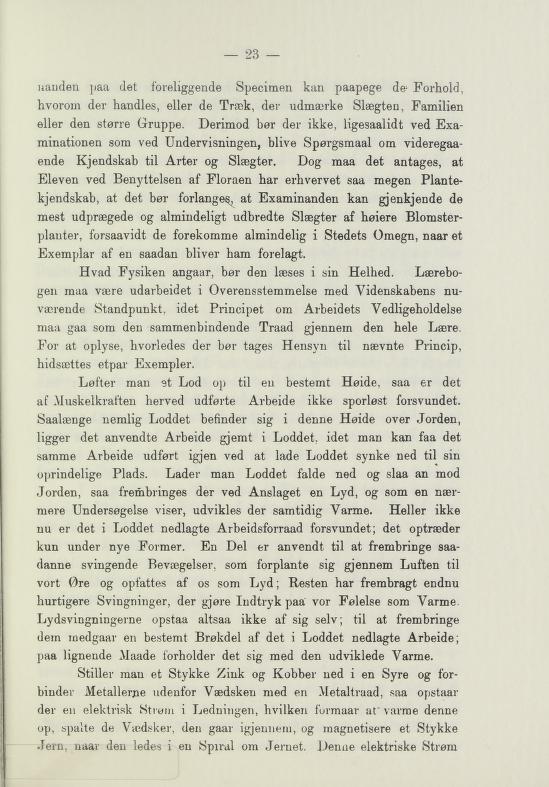Skann 25 av Undervisningsplan for middelskolerne og gymnasierne 1885