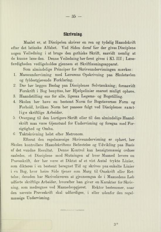 Skann 37 av Undervisningsplan for middelskolerne og gymnasierne 1885