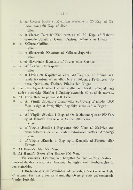 Skann 43 av Undervisningsplan for middelskolerne og gymnasierne 1885