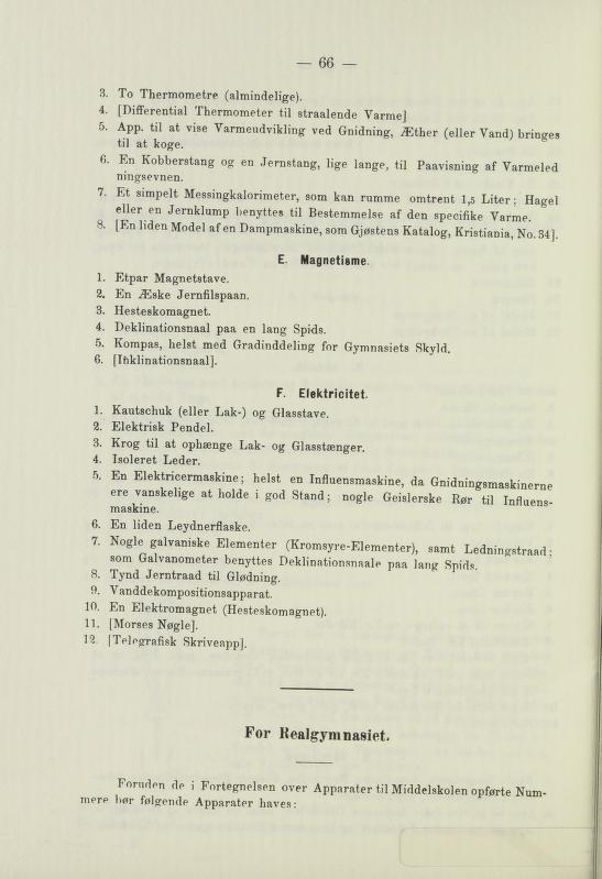 Skann 68 av Undervisningsplan for middelskolerne og gymnasierne 1885