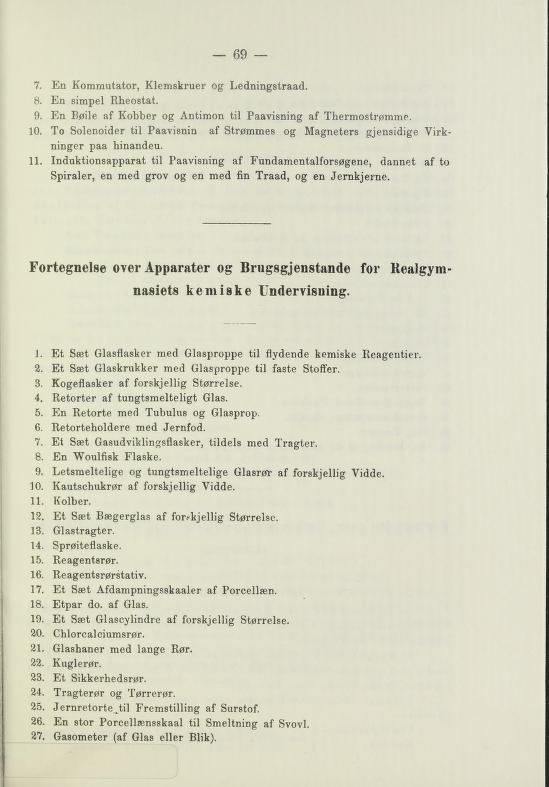 Skann 71 av Undervisningsplan for middelskolerne og gymnasierne 1885