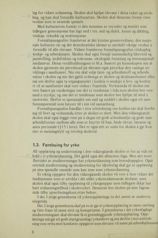 Skann 10 av R76 · Generell del · Nynorsk 1976