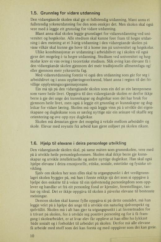 Skann 12 av R76 · Generell del · Nynorsk 1976