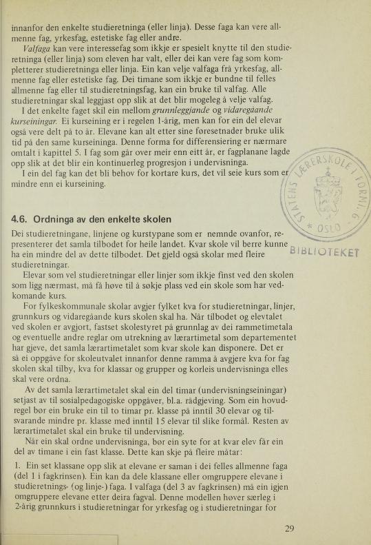 Skann 31 av R76 · Generell del · Nynorsk 1976