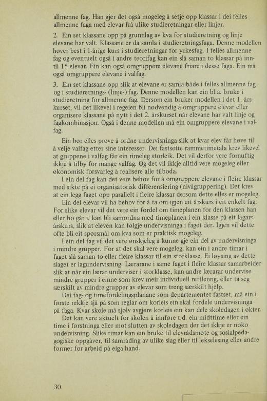 Skann 32 av R76 · Generell del · Nynorsk 1976