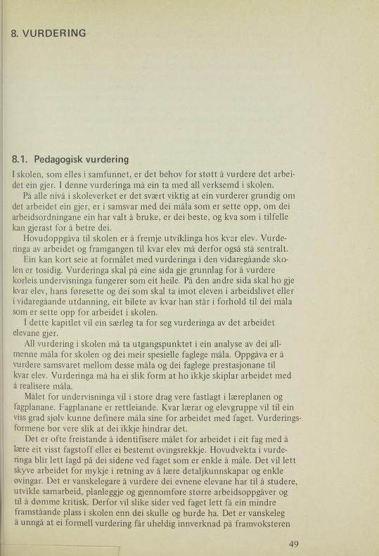 Skann 51 av R76 · Generell del · Nynorsk 1976