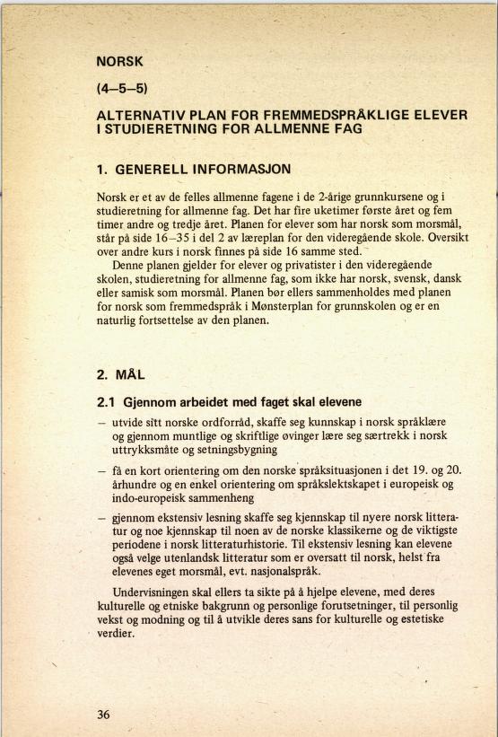 Skann 40 av R76 · Kjernefag, vgs · 1985 (4. utgåve)