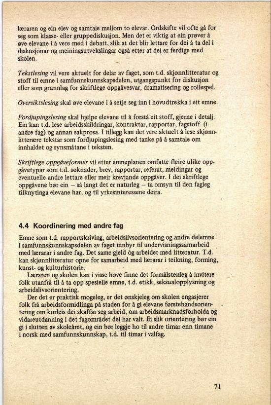 Skann 75 av R76 · Kjernefag, vgs · 1985 (4. utgåve)