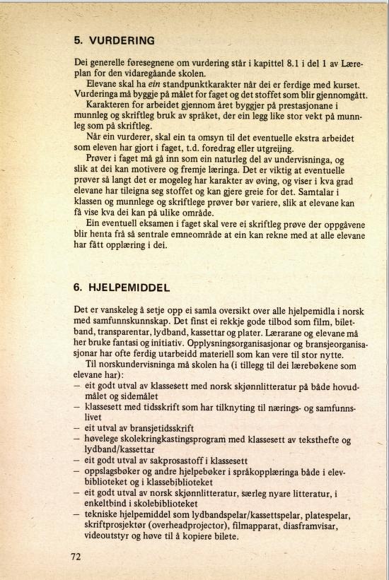 Skann 76 av R76 · Kjernefag, vgs · 1985 (4. utgåve)