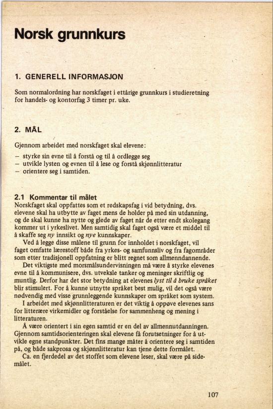 Skann 111 av R76 · Kjernefag, vgs · 1985 (4. utgåve)